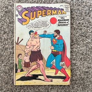 DC Comics The nightmare ordeal of a Superman August 171